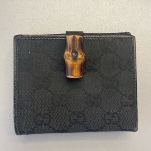 Gucci Monogram Bamboo Wallet